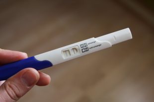 Solo Mum Waiting To Take A Pregnancy Test